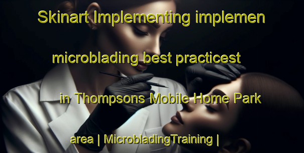 Skinart Implementing implemen microblading best practicest in Thompsons Mobile Home Park area | MicrobladingTraining | MicrobladingClasses | SkinartTraining-United States